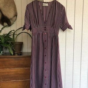 Urban Outfitters Striped Maxi Dress